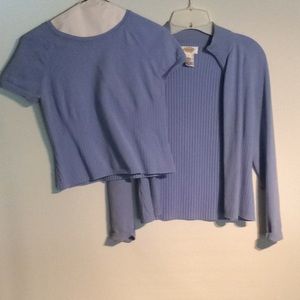 Sleeveless with zip cardigan